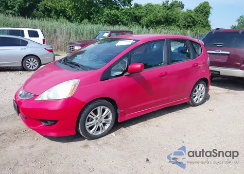 2009 Honda Fit Sport из США, поврежденный, VIN JHMGE87429S057758